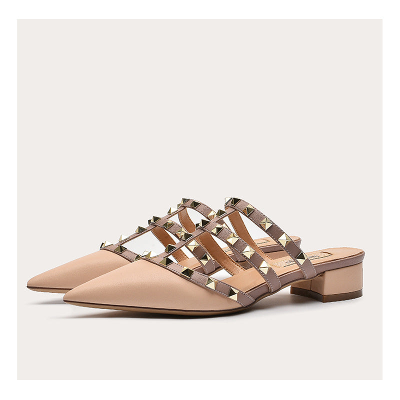 Women's V Home Rivet High Outdoor Fashion Sandals