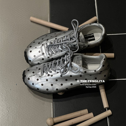 Price Canadian Dollar Polka Dot Assorted Colors Retro German Training Women's Sports Shoes