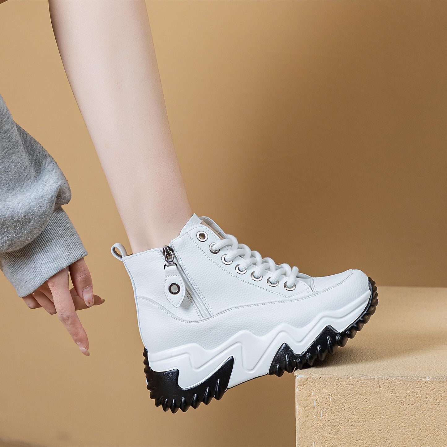 Women's Small Elevator Wild Fashion Platform Dad Women's Sports Shoes