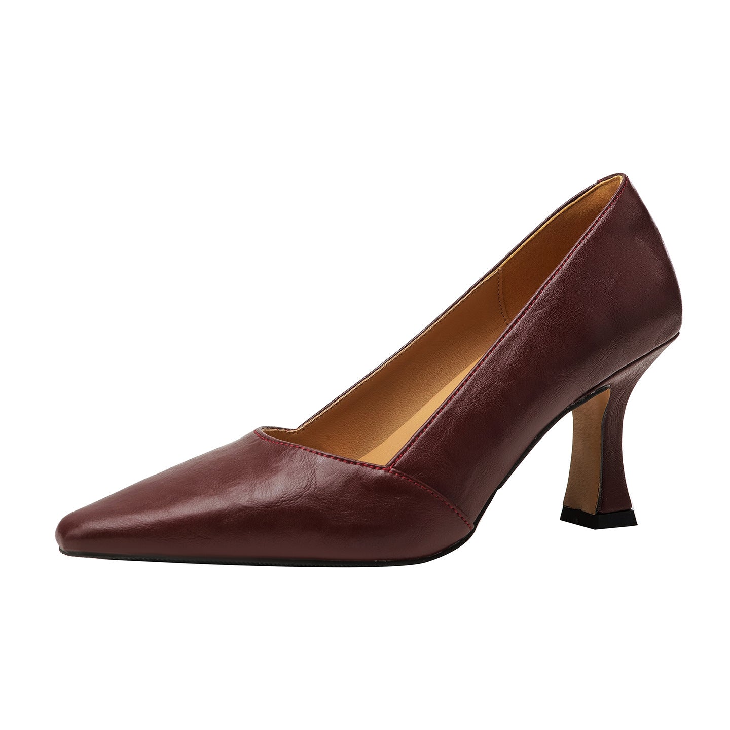 High Temperamental Minority Stiletto Soft Commute Pumps Not Tired Heels