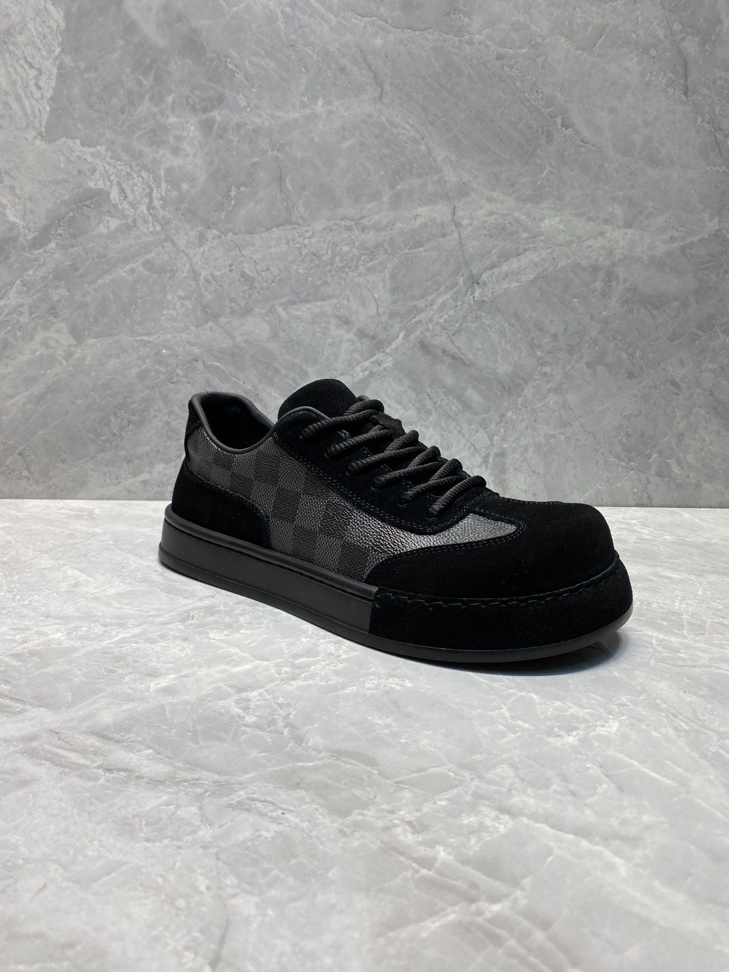 Men's German Training Reinforced Stitching Rubber Sole High-grade Comfortable Pigskin Lining Casual Shoes