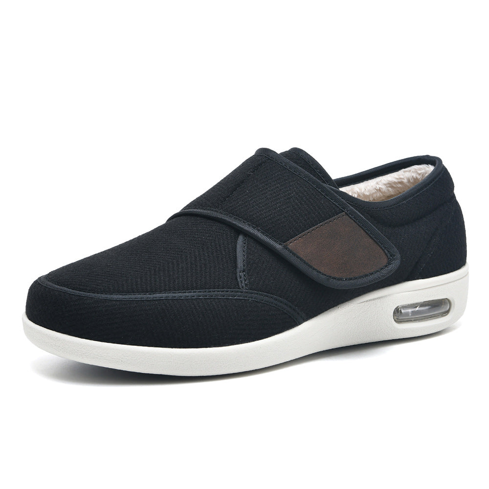 Men's Winter Fleece-lined For The Old Warm Leisure Men's Casual Shoes