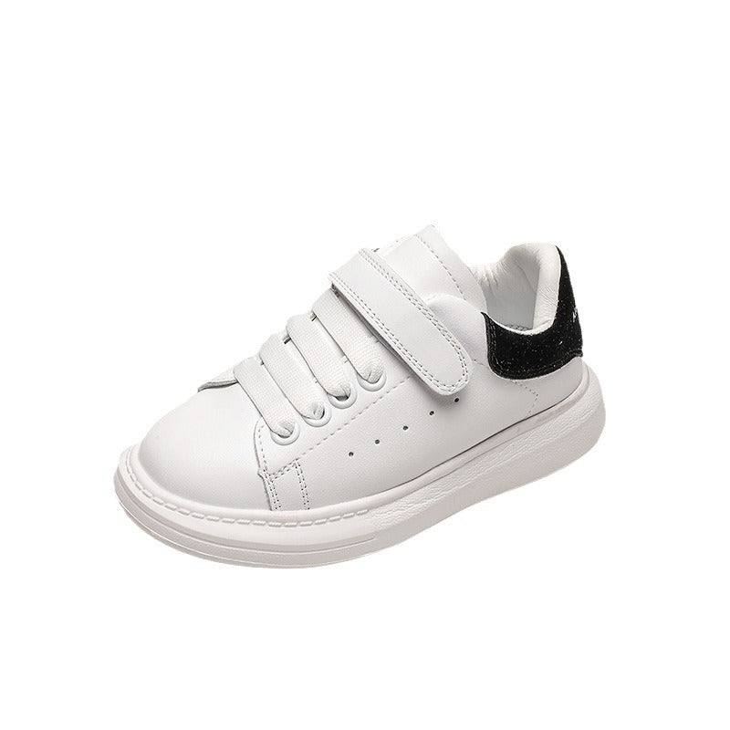 Women's & Men's Autumn Platform White Kid's Sneakers