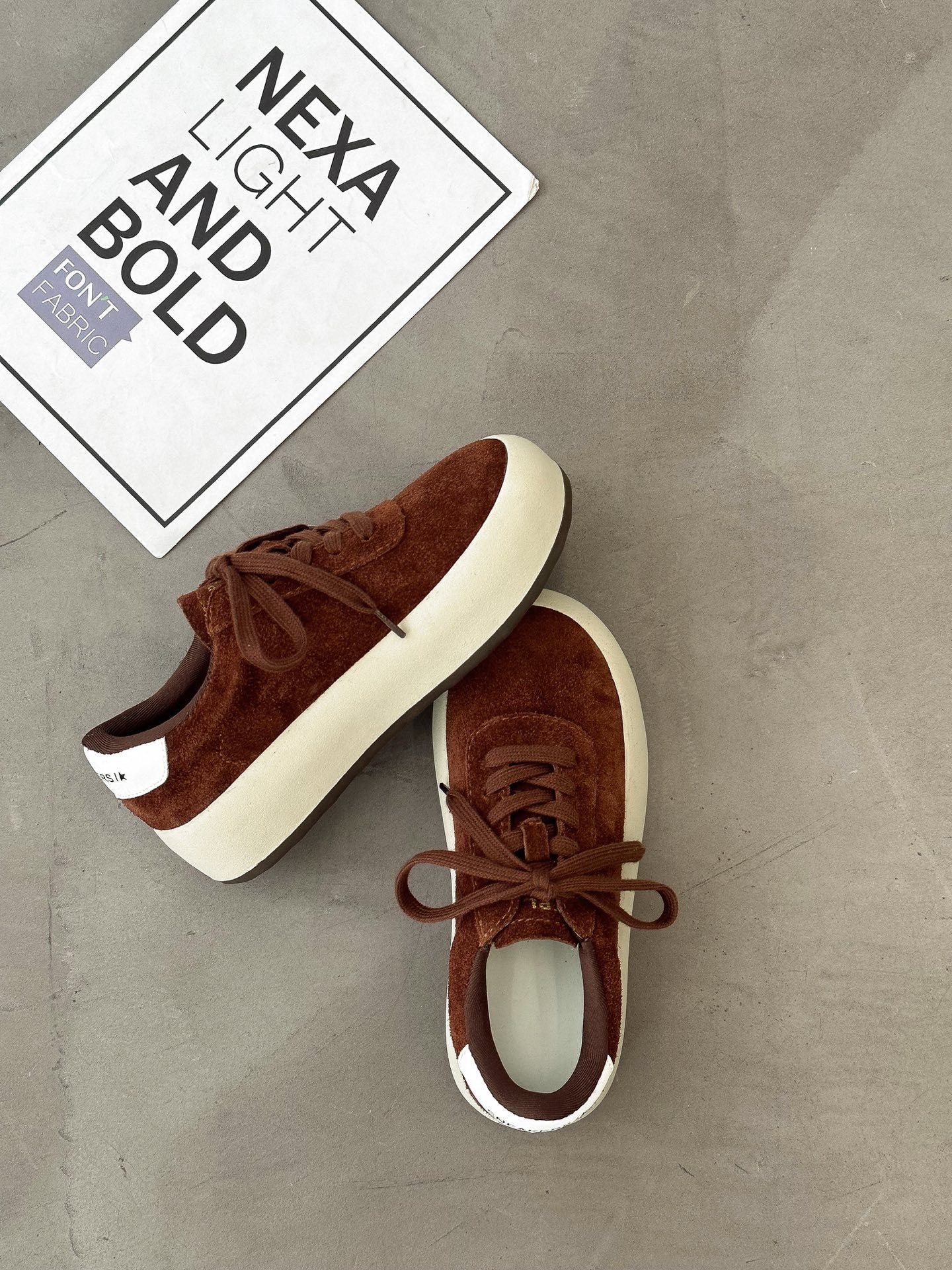 Women's Korean Lightweight Niche Comfortable Platform Flat Sneakers