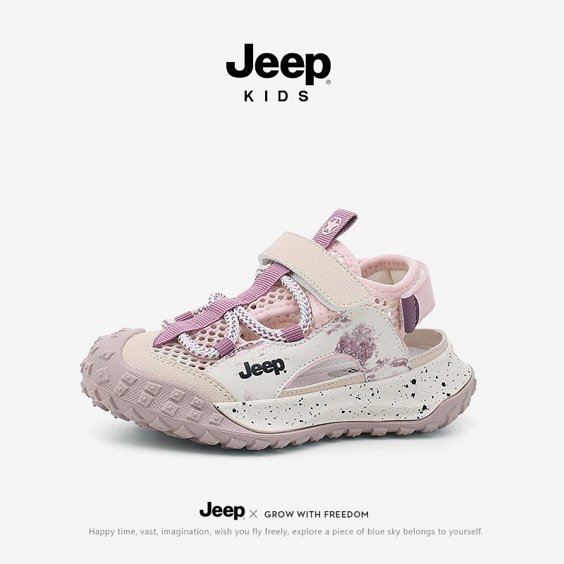 Children's Summer Closed Toe Wading River Tracing Kid's Sandals