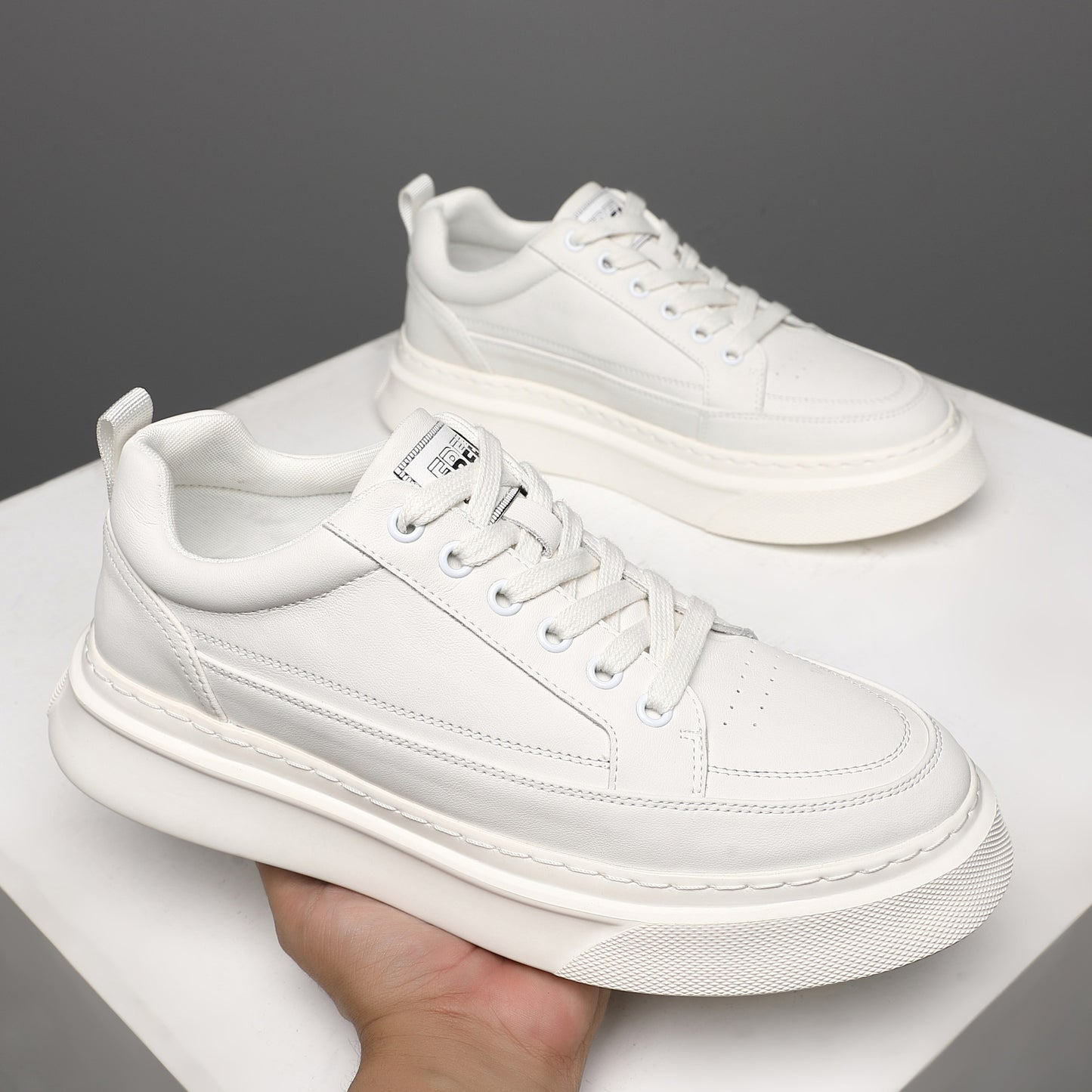 Trendy Soft Bottom Not Tired Feet Solid Casual Shoes
