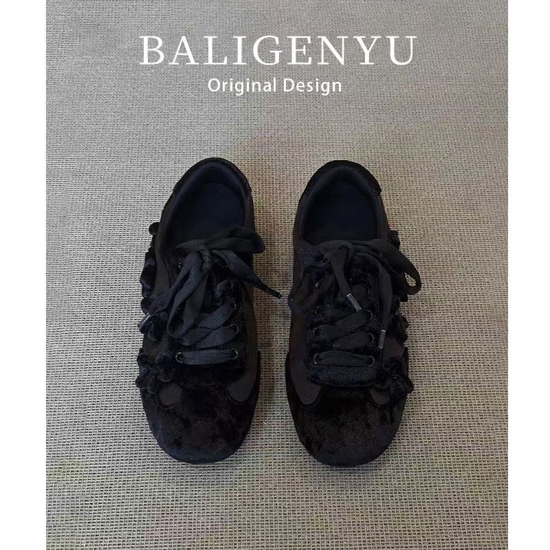 Round Toe Three-dimensional Flower Ballet Training Ladies Bra Design Sense Women's Fashion Shoes