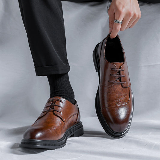 Men's Plus Size With Suit Formal Leather Shoes