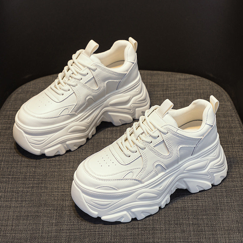 Women's Spring Dad Breathable Sports Platform Height Women's Casual Shoes