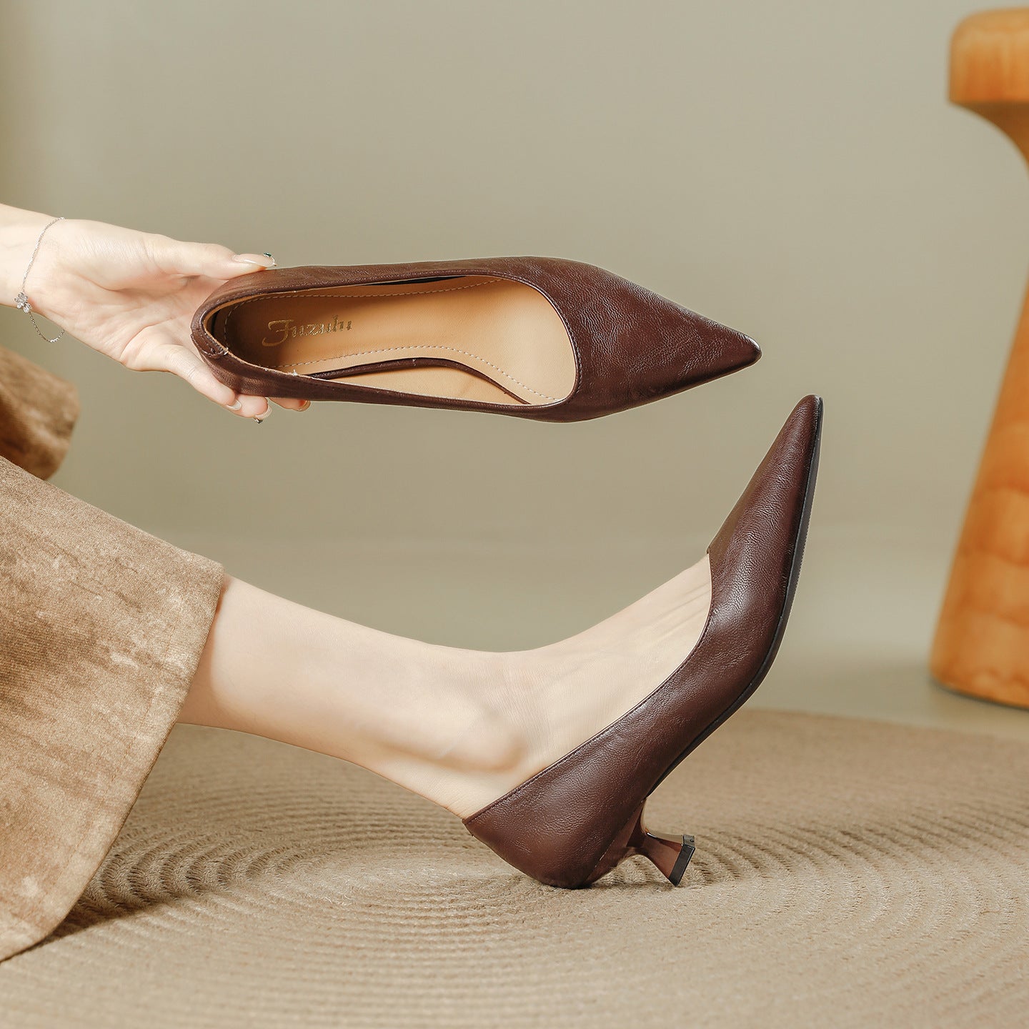 Women's Low-cut Summer Temperament Wild Professional Commute Not Tired Feet Women's Fashion Shoes