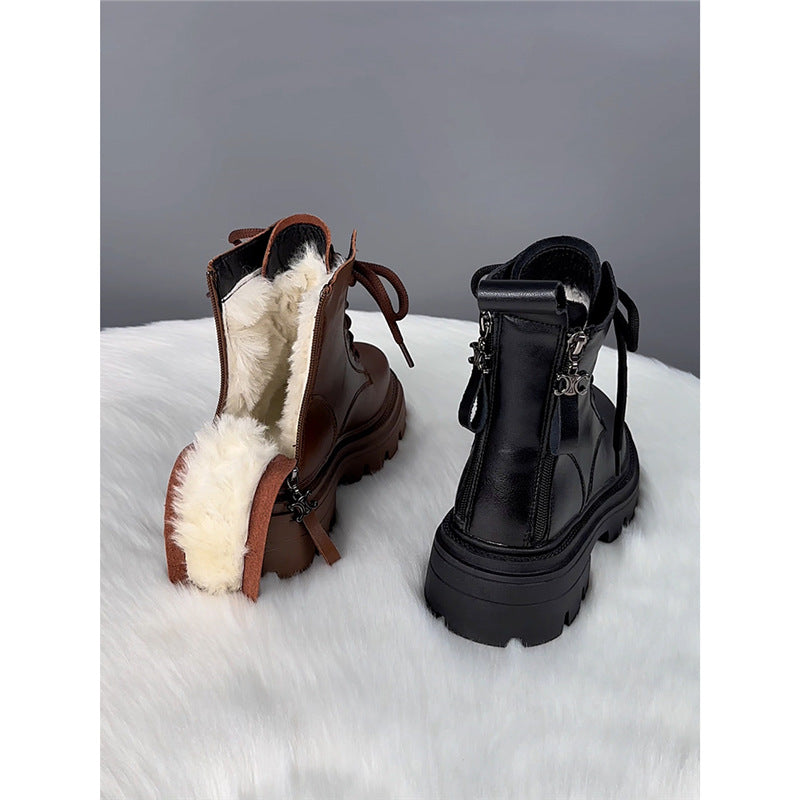 Women's Platform Fur Integrated Wool Northeast China Cotton Winter Veet Women's Snow Boots