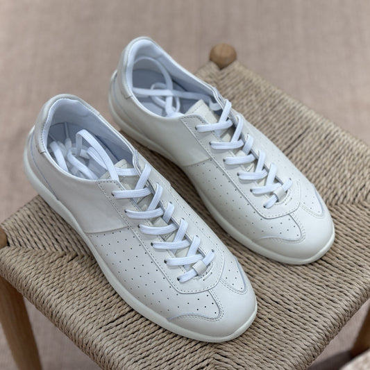 Men's Retro Easy Matching German Training Genuine Sports Sneakers