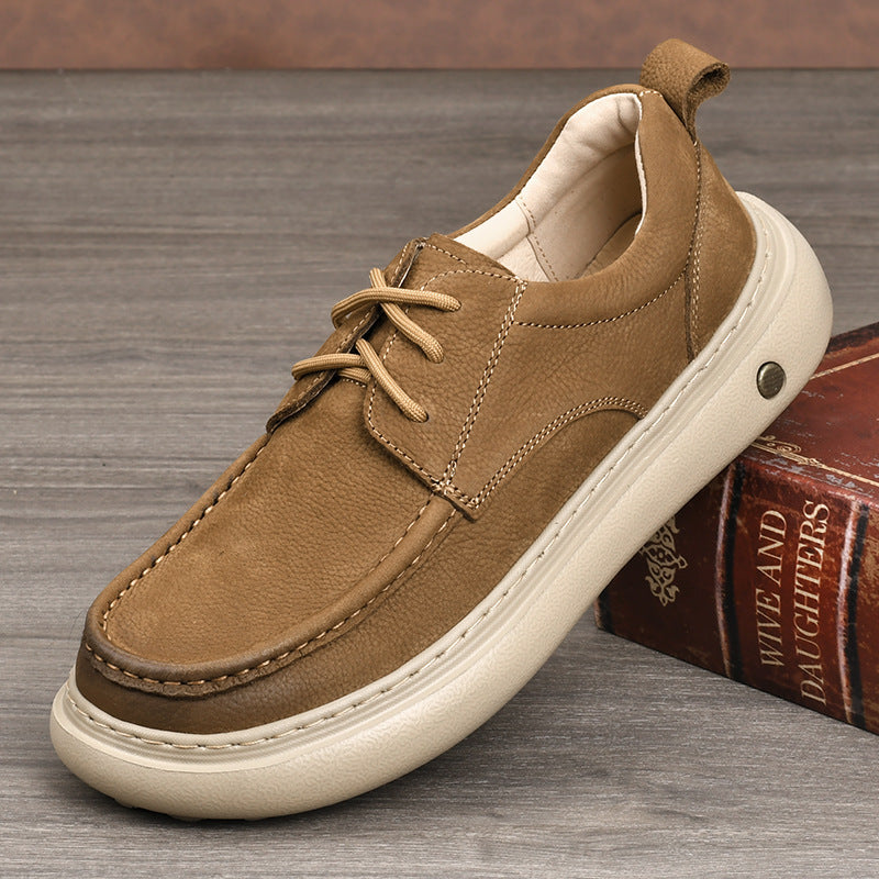 Men's Cowhide Online Lightweight Comfortable Genuine Thin Men's Shoes
