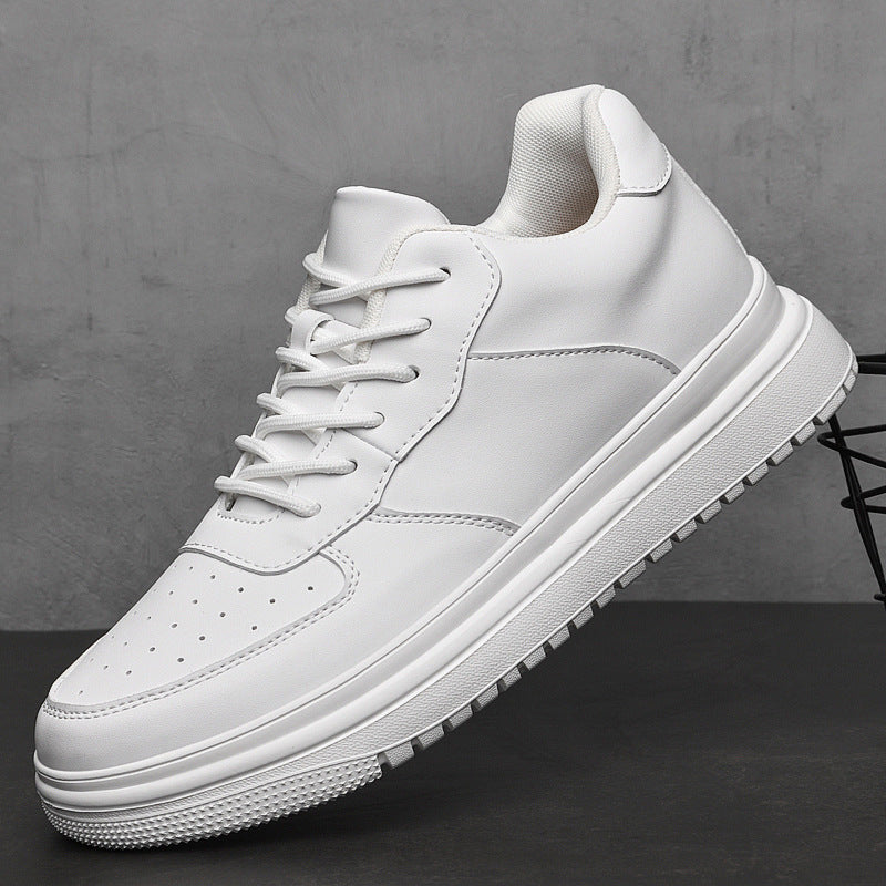 Men's Spring Invisible Inner Hight Increasing Breathable Men's Board Shoes