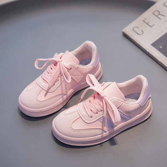 Creative Children's Graceful Korean Middle Big Kid's Sneakers