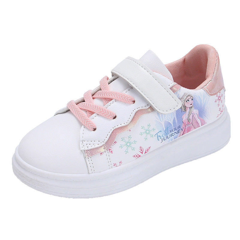 Children's Solid Soft Bottom Surface Breathable Sneakers