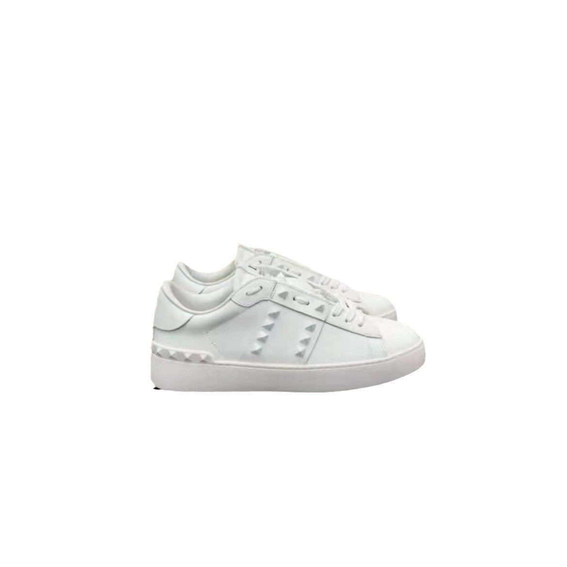 Women's & Men's Flat Platform Sports Dark Blue V Home Rivet Women's Casual Shoes