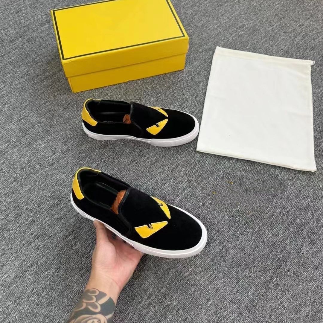 Classic Monster Of F Slip-on Devil's Eye Men's Board Shoes