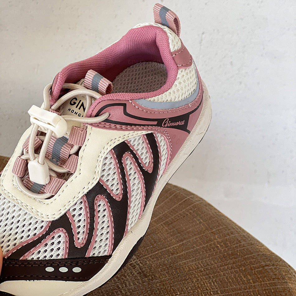 Classic Children's Soft Bottom Breathable Mesh Casual Shoes