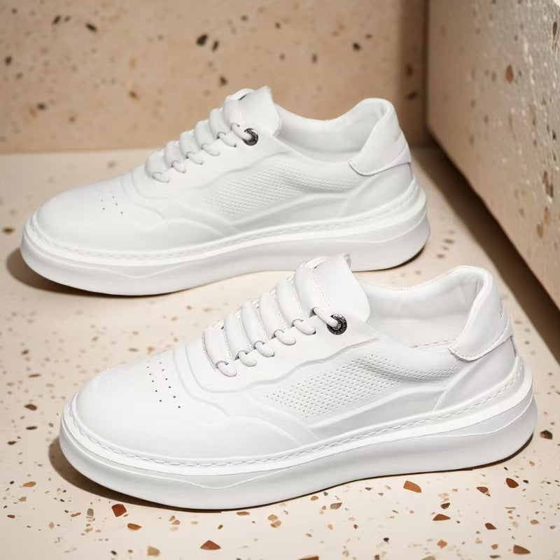 Men's Summer Suit White Breathable Trendy Fashionable Sneakers