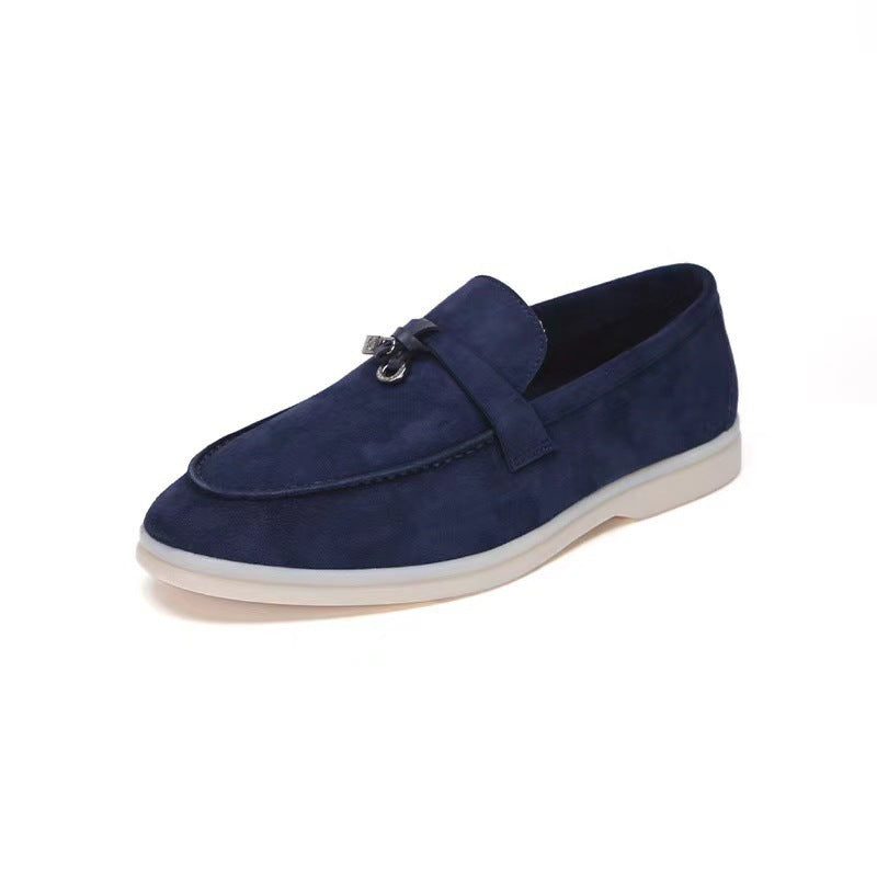 Women's British Style Slip-on Soft Bottom Pumps Women's Casual Shoes
