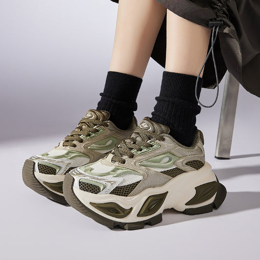 Women's Dad Summer Breathable Trendy Mesh Sports Sneakers