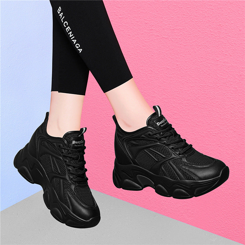 Women's Dad Mesh Running Lightweight Breathable Sports Sneakers