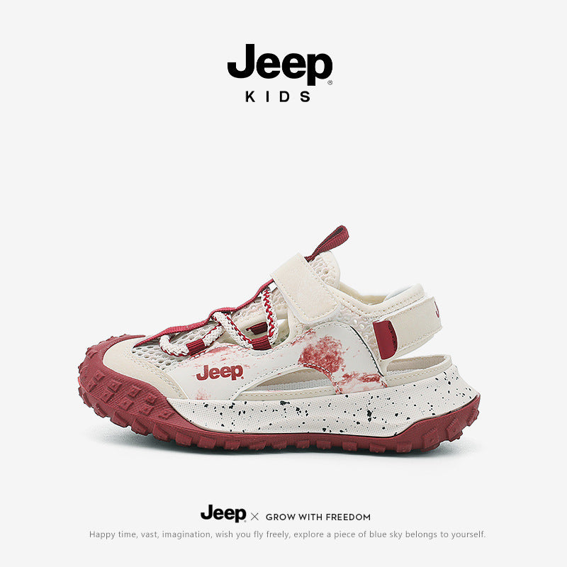 Children's Summer Closed Toe Wading River Tracing Kid's Sandals