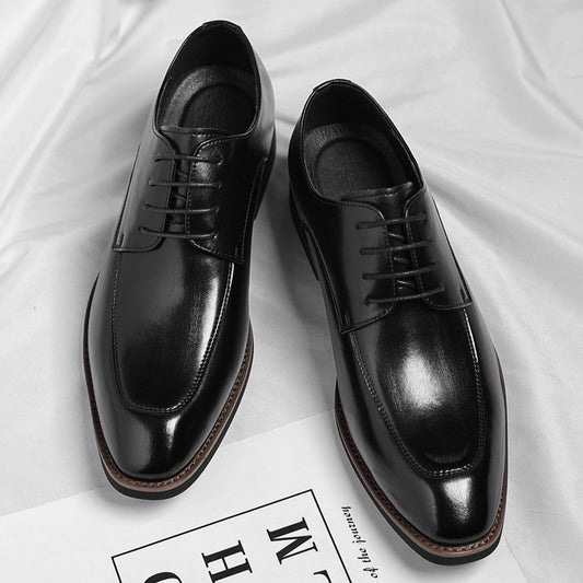 Men's Plus Size Fashion Business Formal Wear Leather Shoes