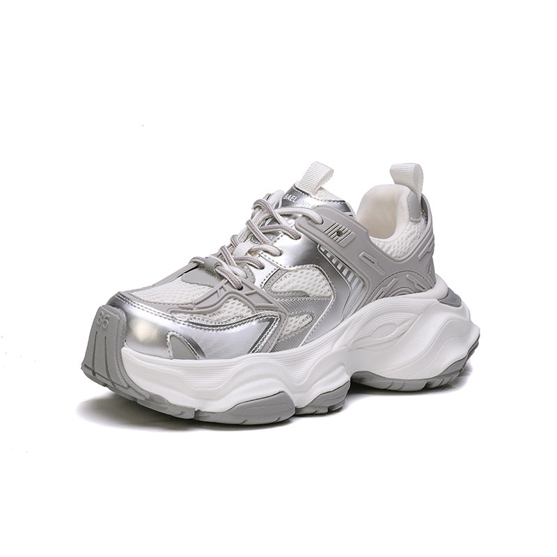 Women's Spring Dad Mesh Breathable Fashion Running Sneakers