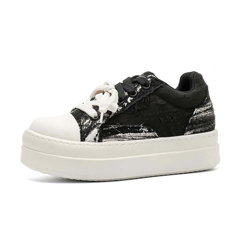 Women's & Men's Invisible American Fashion Platform Lovers Wild Men's Board Shoes