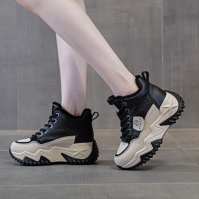 Authentic Versatile Thick Bottom Sports Leisure Women's Casual Shoes