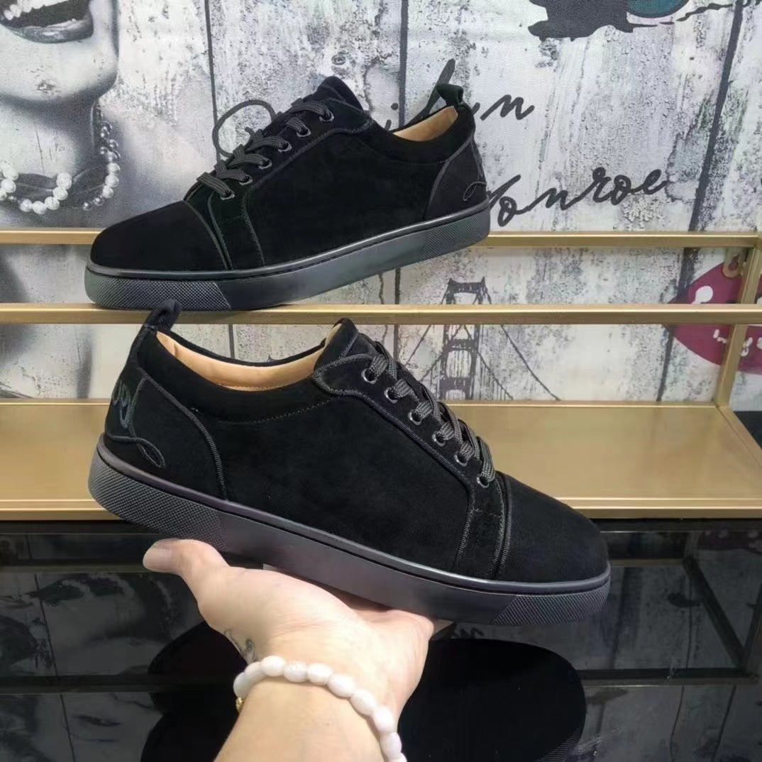 Men's Rivet Red Sole Trendy Flat Breathable Willow Ding Men's Board Shoes
