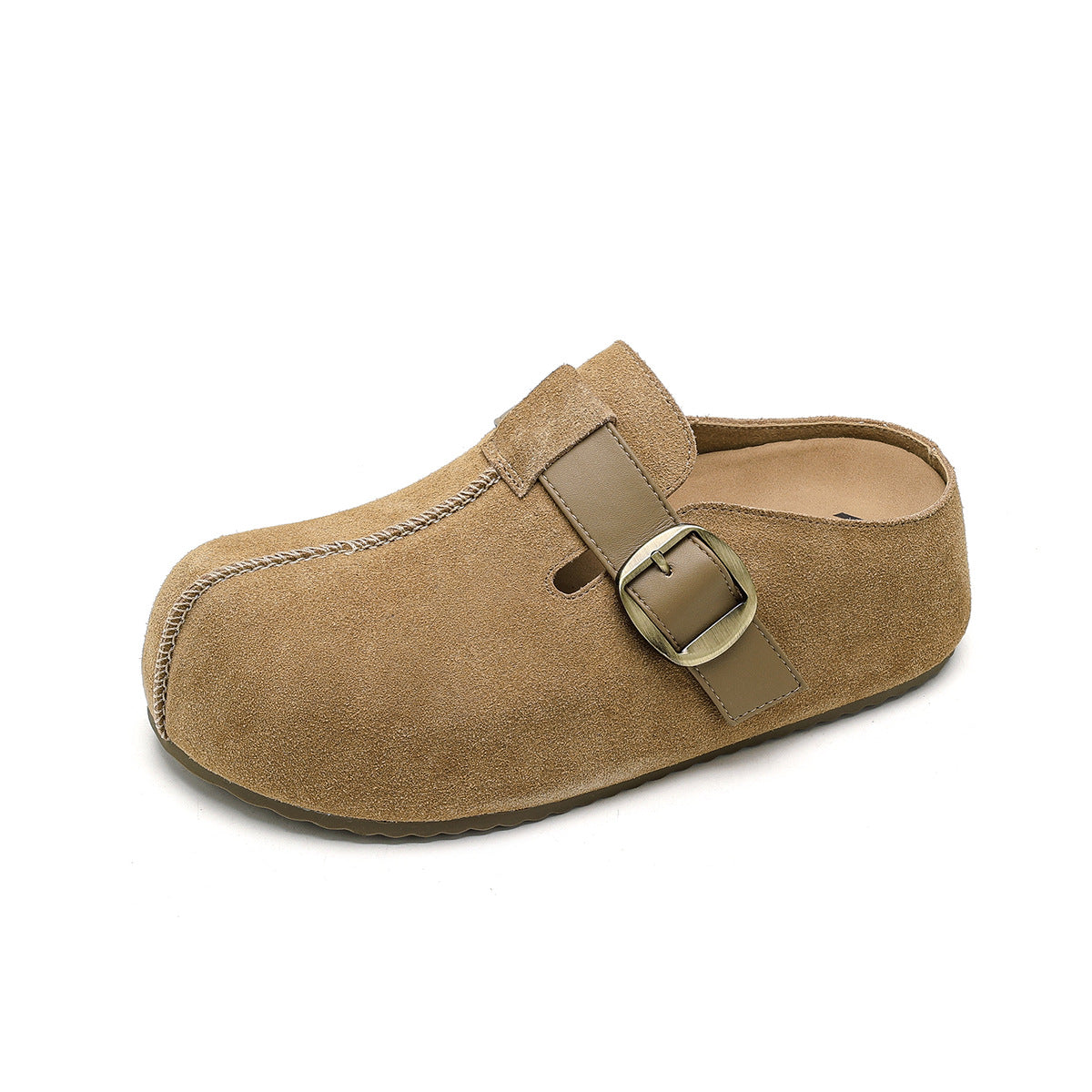Women's Bottom Ugly Cute Closed Toe Half Slippers