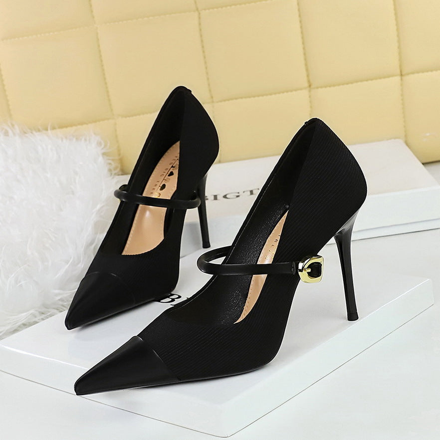 Women's Korean Style Fashion Banquet High Stiletto Women's Shoes