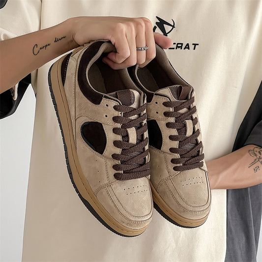 Men's Mars Skateboard Breathable Sports Niche Platform Men's Board Shoes