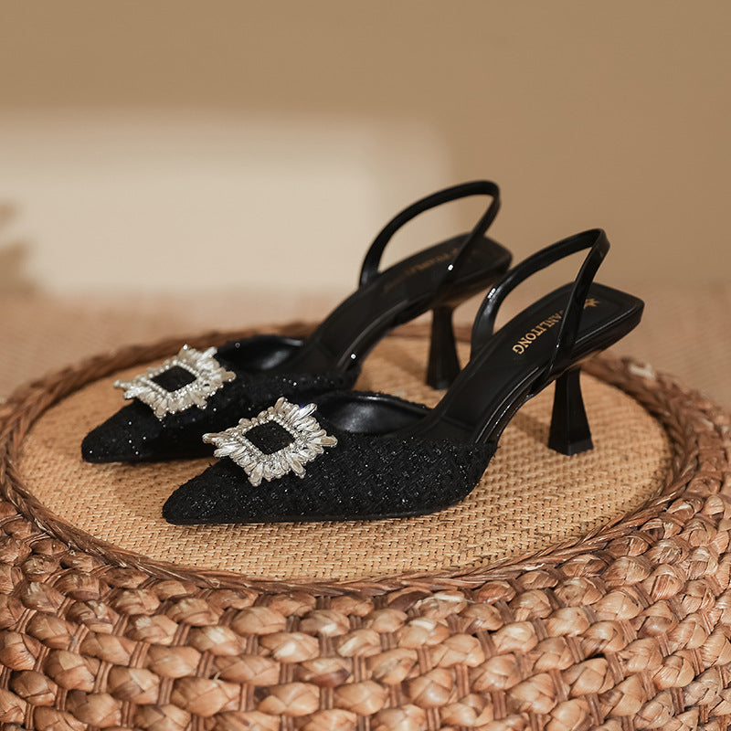Women's High Stiletto High-grade Spring Pointed Sandals