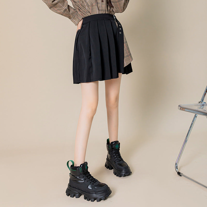 Women's Winter Round Toe Martin Thick Bottom Snow Boots