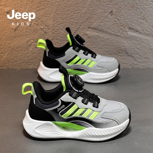 Children's Running Breathable Mesh Middle Big Basketball Sneakers