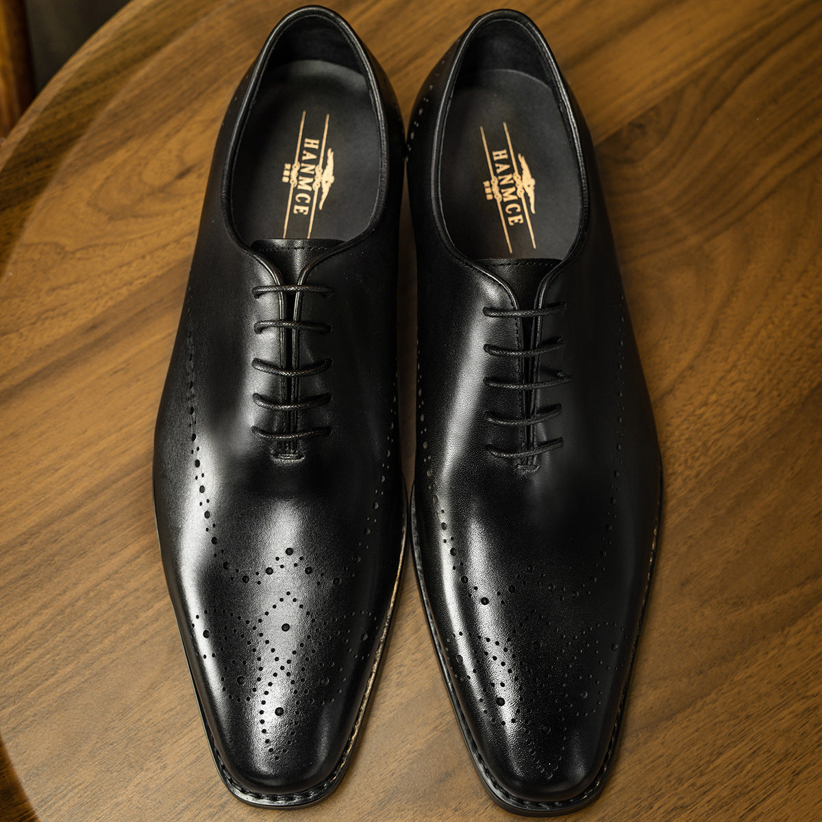 Men's Style Formal Wear Top Layer Cowhide Men's Business Leather Shoes