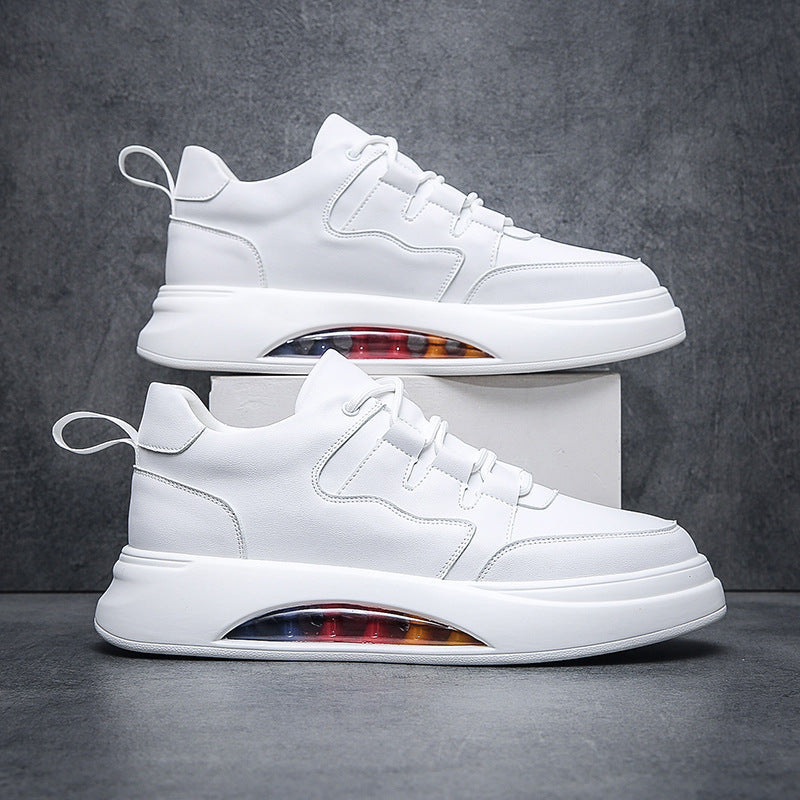 Men's Trendy Fashion White Air Cushion Soft Sneakers