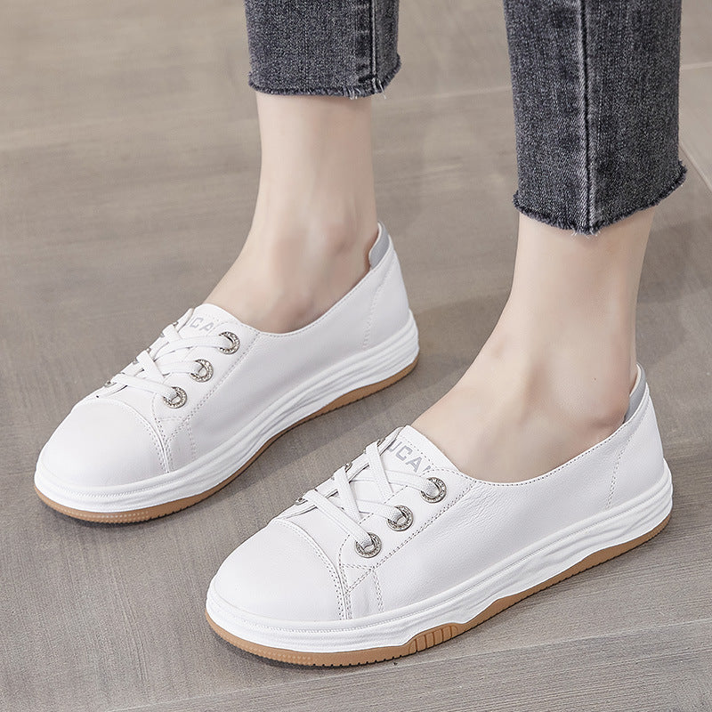 Cool Women's Spring Fashionable White Comfort Women's Casual Shoes
