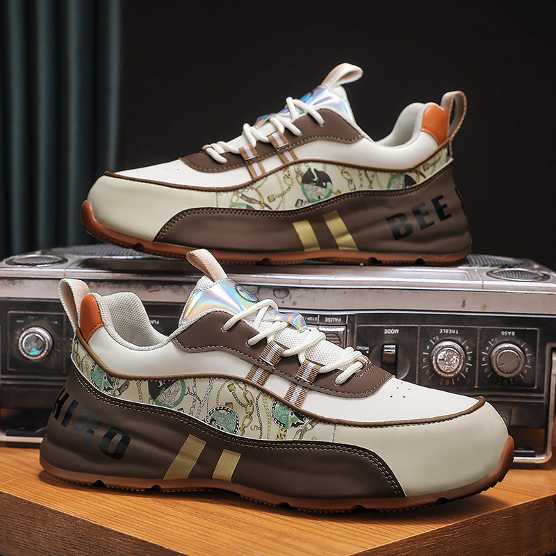 Men's Daddy Fashion Sports Bag Sole Platform Casual Shoes