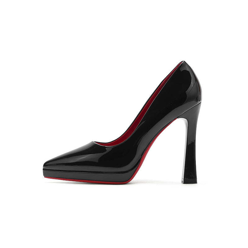 Women's Stiletto High Waterproof Platform Not Tired Feet Professional Women's Fashion Shoes