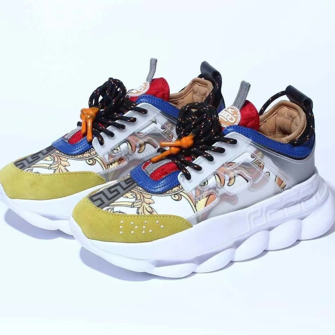 Platform Heightened Fashion Trendy Lovers Dad Men's Sports Shoes