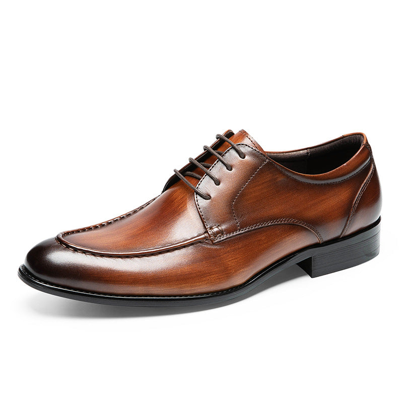 Men's Genuine England Style Business Formal Wear Leather Shoes