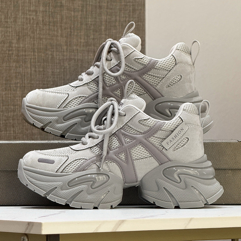 Women's Dad Raise The Bottom Fashion Platform Sneakers