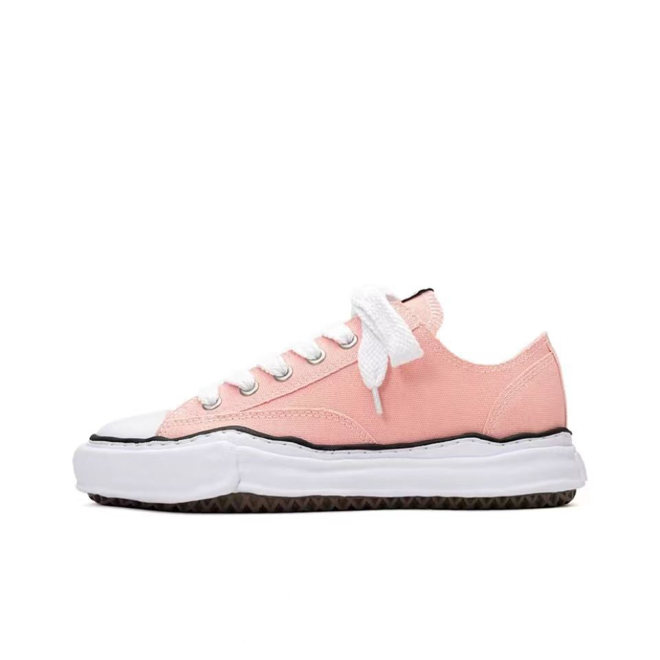 Women's & Men's Dissoed Shawn Lovers Height Increasing Canvas Shoes