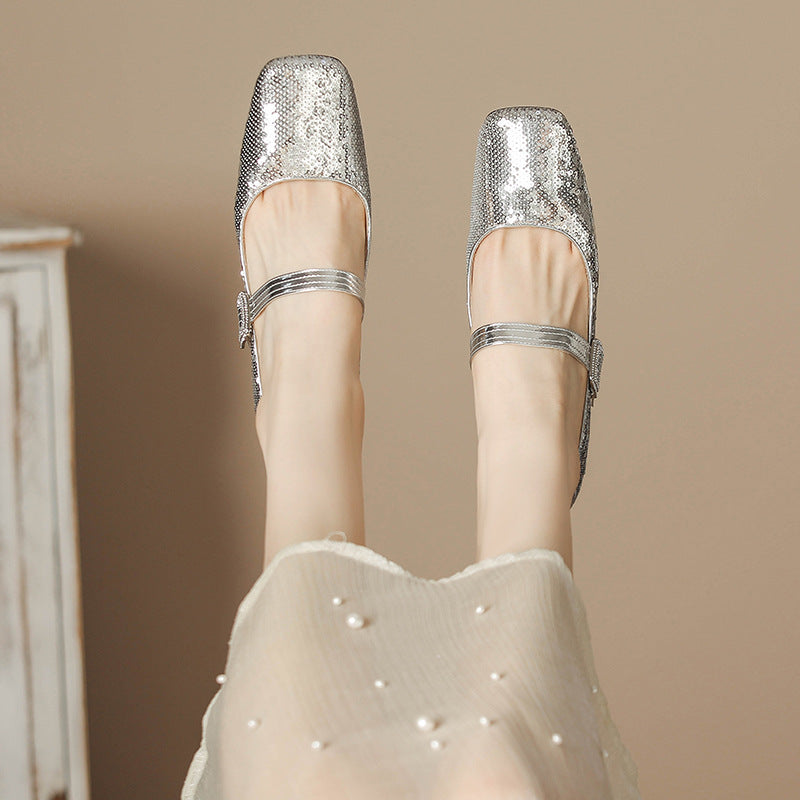 Women's Mary Jane High Temperament Classic Style Women's Shoes