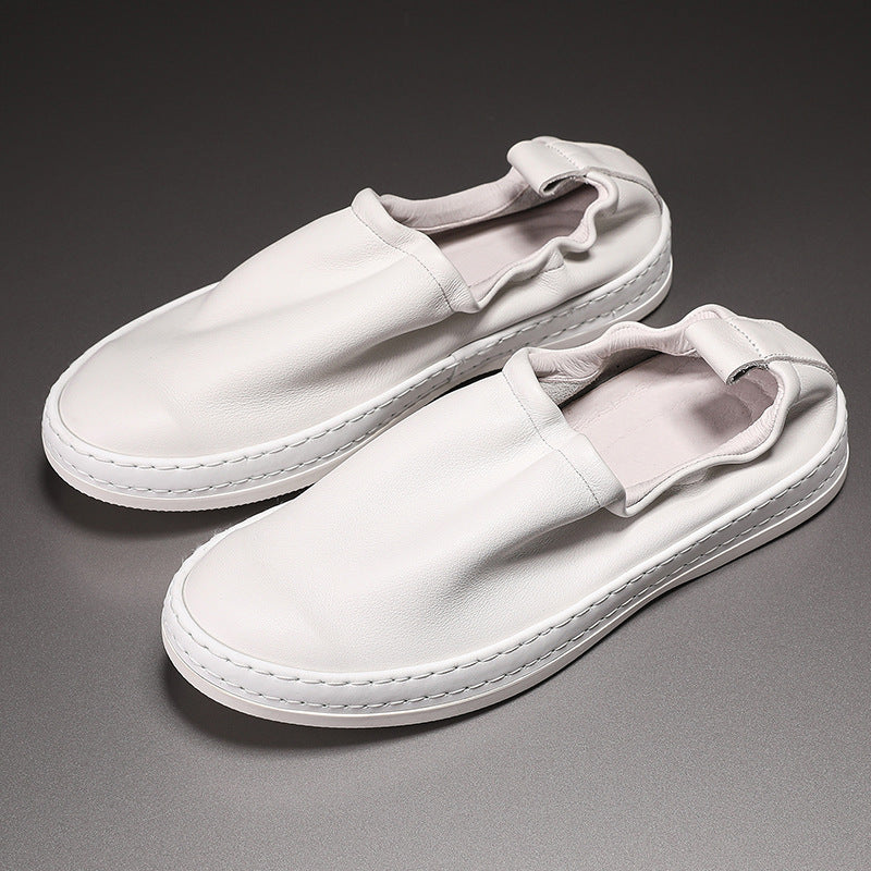 Men's Summer Comfortable Breathable Korean Fashion White Men's Sports Shoes